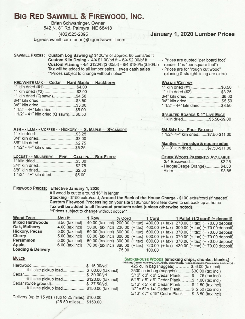 current-hardwood-lumber-prices